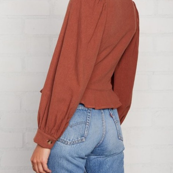 RACHEL PALLY Canvas Portia Top XS in Masala - Picture 6 of 6